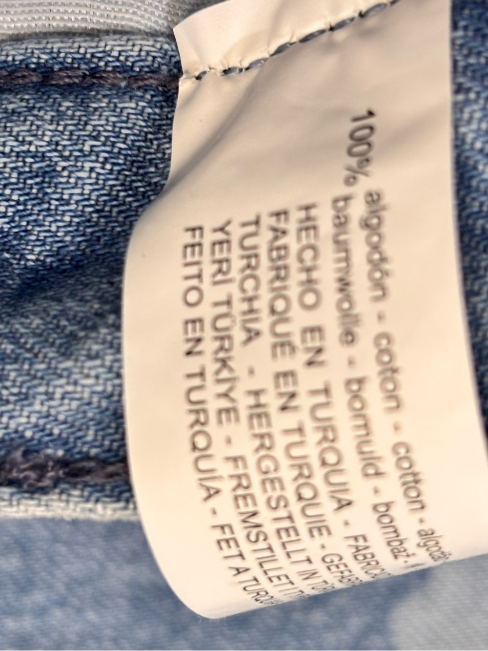 ZARA Wide Leg High Rise Hibiscus Print Jeans Size 2 - Picture 8 of 13